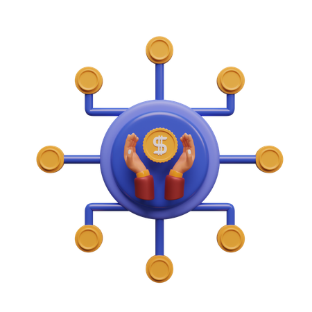 Micro Payments  3D Icon