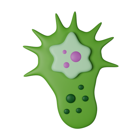 Microbe  3D Icon