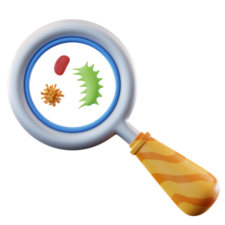 Microbiologia  3D Icon