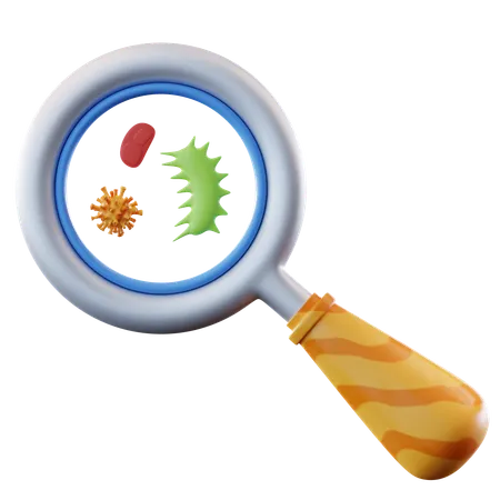 Microbiologia  3D Icon