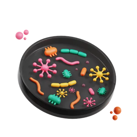 Microbiologie  3D Icon