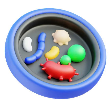 Microbiology  3D Icon