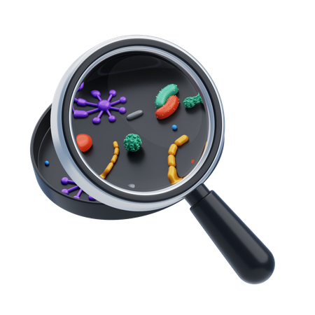 Microbiology  3D Icon