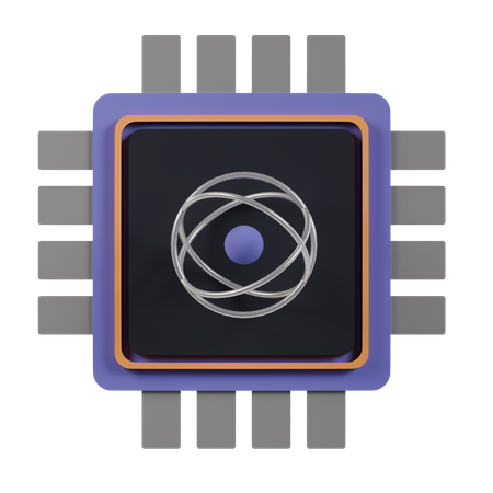 Microchip  3D Icon