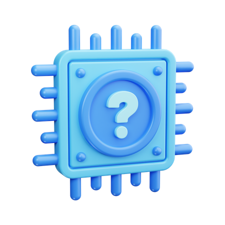 Microchip  3D Icon