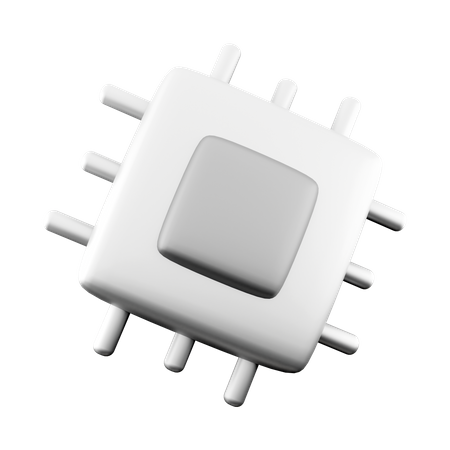 Microchip  3D Icon