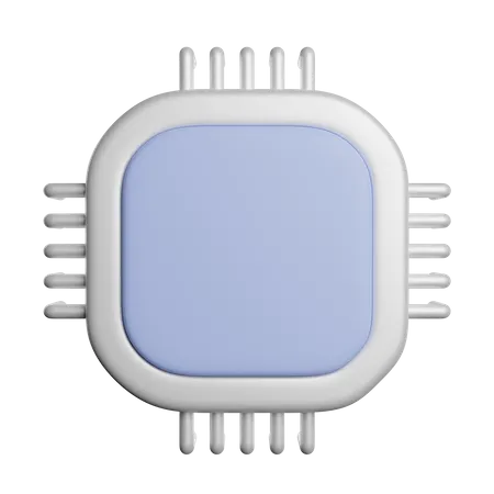 Microchip Processor Technology 3D Icon