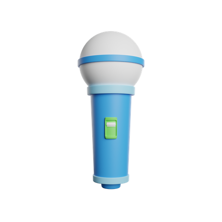 Microfone  3D Icon