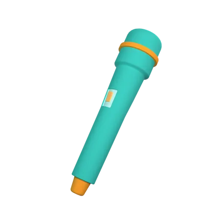 Microfone  3D Icon