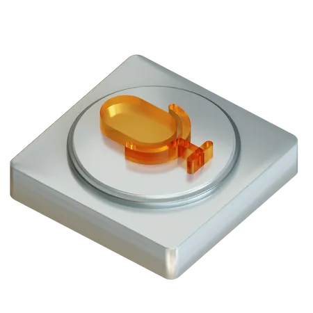 Microfone  3D Icon