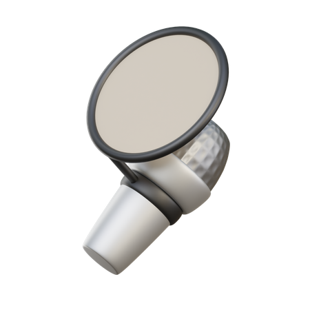 Micrófono  3D Icon