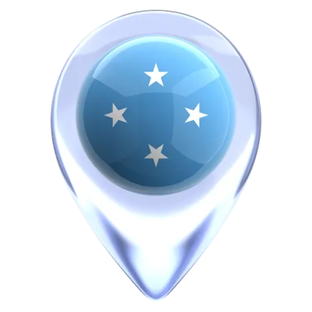 Micronésia  3D Icon