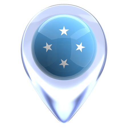 Micronesia  3D Icon