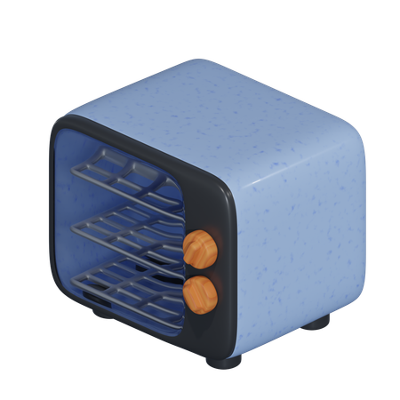 Microondas  3D Icon