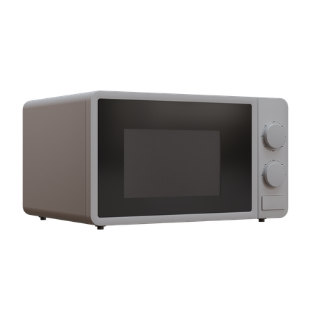 Microonda  3D Icon