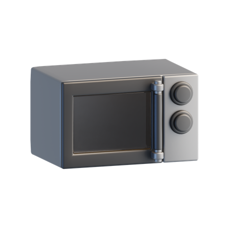 Microonda  3D Icon