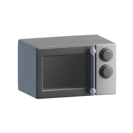 Microonda  3D Icon