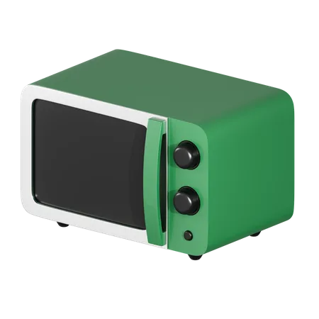 Microonda  3D Icon