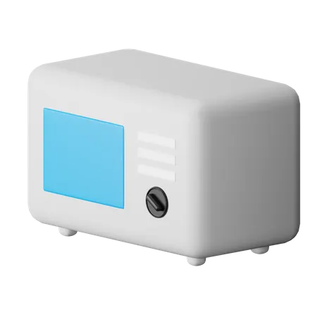 Microonda  3D Icon