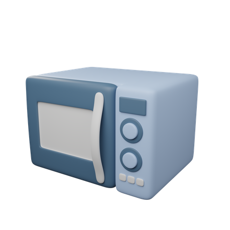 Microondas  3D Icon