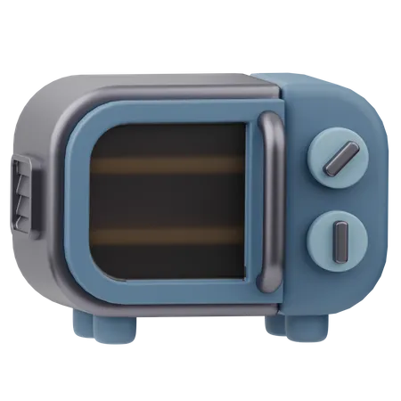 Microonda  3D Icon