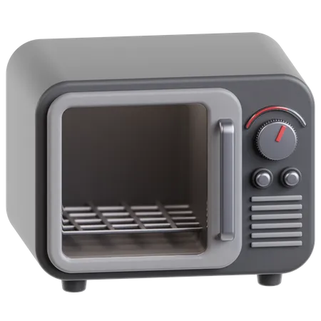 Microonda  3D Icon