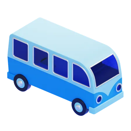 Mini onibus  3D Icon