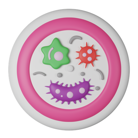 Microorganism  3D Icon