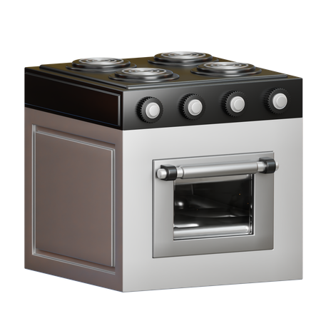 Microoven  3D Icon