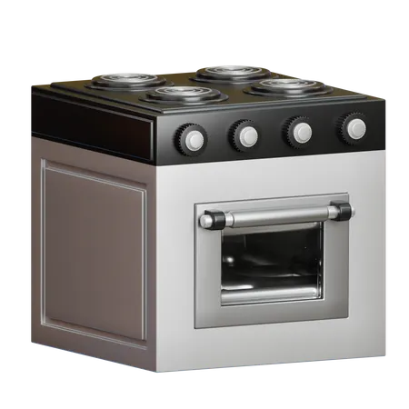 Microoven  3D Icon