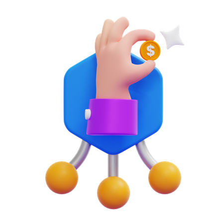 Micropaiements  3D Icon