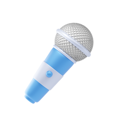 Microphone  3D Icon