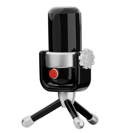 Microphone  3D Icon