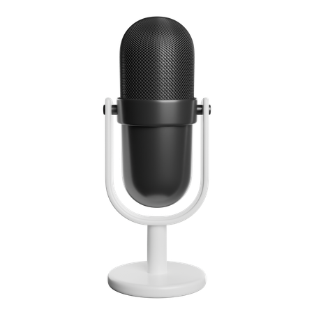 Microphone  3D Icon