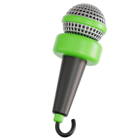 Microphone  3D Icon