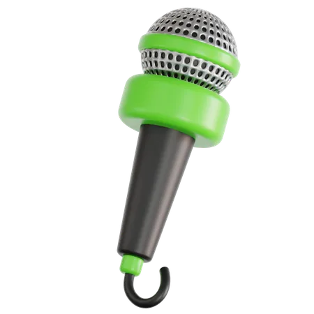 Microphone  3D Icon