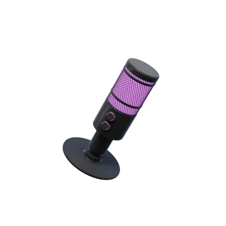 Microphone  3D Icon