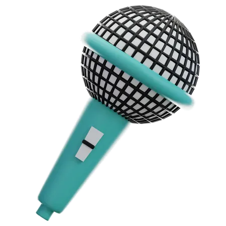 Microphone  3D Icon