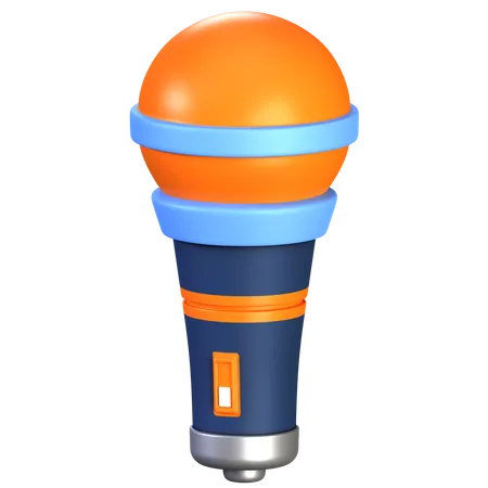 Microphone  3D Icon