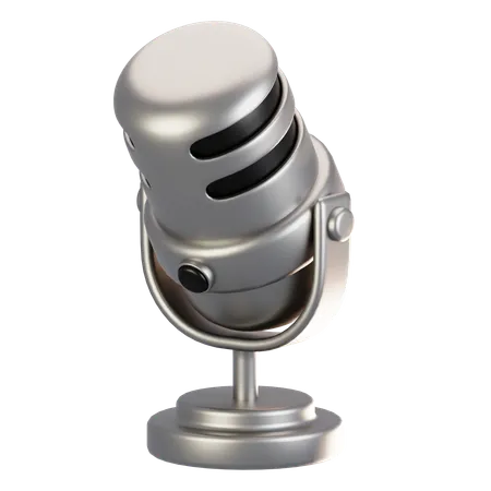 Microphone  3D Icon