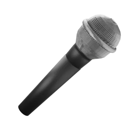 Microphone  3D Icon