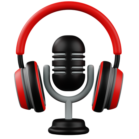 Microphone  3D Icon