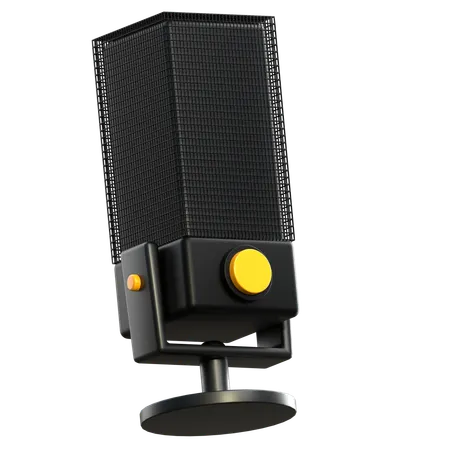 Microphone  3D Icon