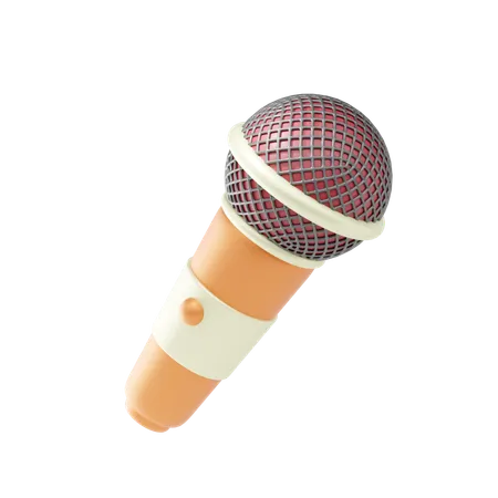 Microphone  3D Icon