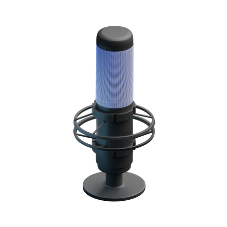 Microphone  3D Icon