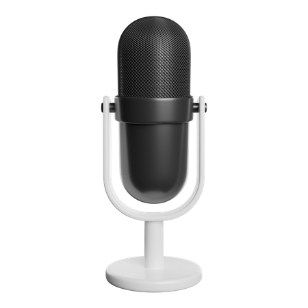 Microphone  3D Icon