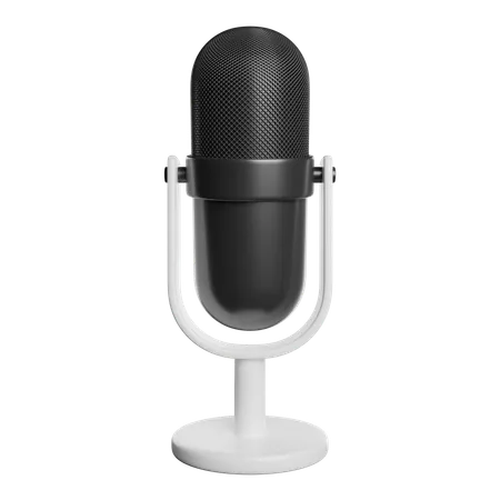 Microphone  3D Icon