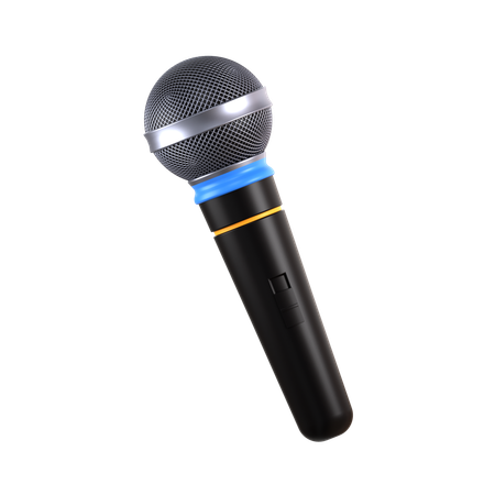 Microphone  3D Icon