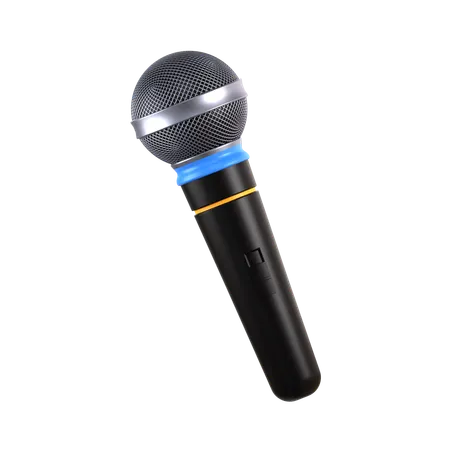 Microphone  3D Icon