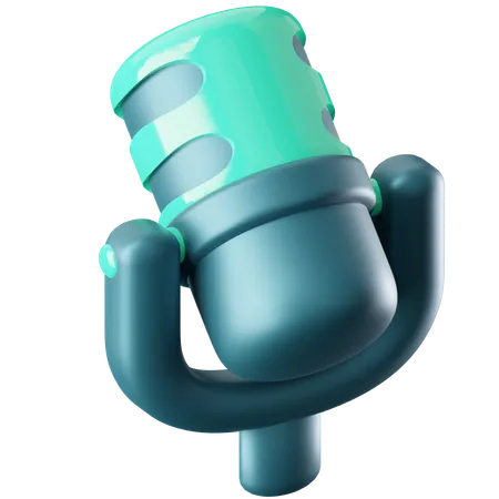 Microphone  3D Icon